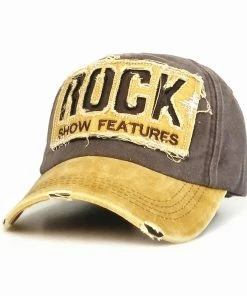 Qian 2022 High Quality Letter Rock Embroidery Cotton Baseball Cap For Men Women Gorras Snapback Outdoor Sport Sun Hat