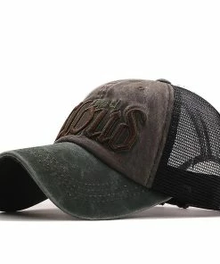 Qian Fishing Embroidery Baseball Cap Men Snapback Mesh Caps Women Hats For Men Casquette Bone Casual Adjustable Sun Hat Trucker