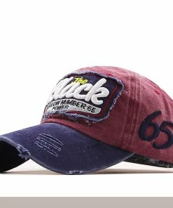 Qian 100% Cotton Adult Baseball Cap Washed Dad Hats For Men 3d Embroidery Grey Orange Brown Navy Khaki Size 58-60cm