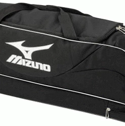 New Mizuno 360153.9090 Prospect Wheeled Bag Baseball/Softball Black
