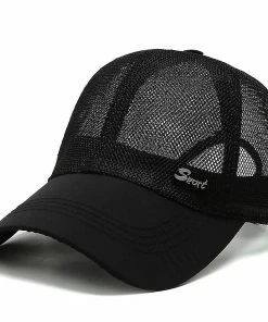 Qian Summer Quick Drying Breathable Mesh Baseball Cap Men Women Truck Outdoor Mountaineering Fishing Hiking Running Hat A139