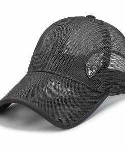 Qian Fashion Women Men's Baseball Cap Summer Thin Mesh Breathable Outdoor Sport Hiking Climbing Driving Fishing Truck Hat A277