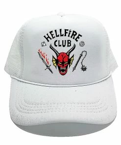 Unbranded Hellfire Club Hats Baseball Cap White