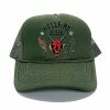 Unbranded Hellfire Club Hats Baseball Cap Green