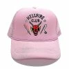 Unbranded Hellfire Club Hats Baseball Cap Pink