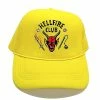 Unbranded Hellfire Club Hats Baseball Cap Yellow