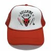 Unbranded Hellfire Club Hats Baseball Cap Orange