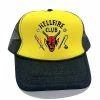 Unbranded Hellfire Club Hats Baseball Cap Yellow Black