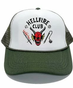 Unbranded Hellfire Club Hats Baseball Cap Green