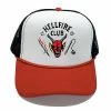 Unbranded Hellfire Club Hats Baseball Cap Orange Z