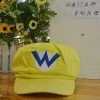 Unbranded Anime Super Hat Cap Luigi Bros Letter Printed Cartoon Baseball Costume For Adult Hats Waluigi Wario Odyssey Cappy 3d Hat_x