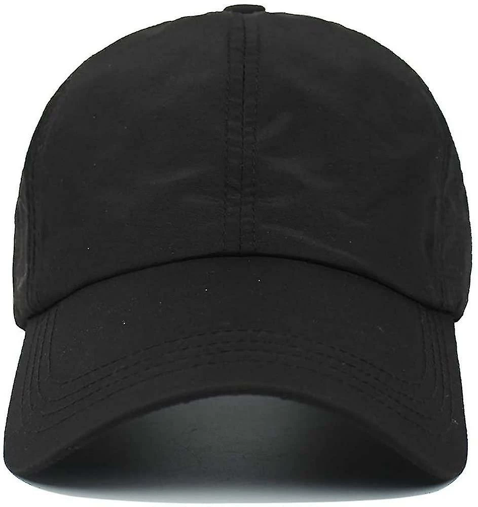 Unbranded Womens Criss Cross Ponytail Baseball Cap Adjustable High Messy Bun Ponycap Quick Drying Hat - Image 3
