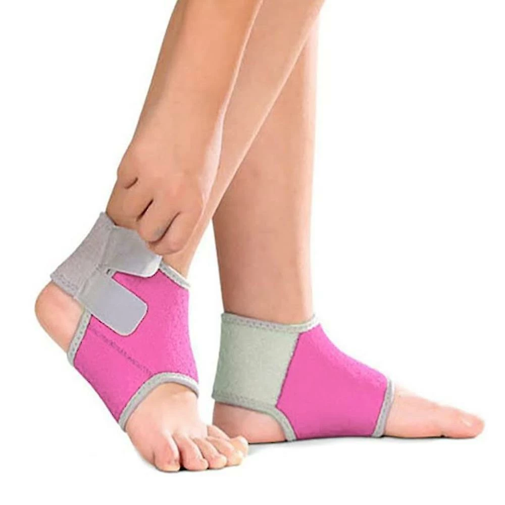 Unbranded 2 Pcs Kids Child Adjustable Non Slip Ankle Tendon Compression Brace - Image 2