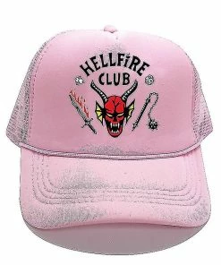 Unbranded Hellfire Club Hats Baseball Cap Pink_l