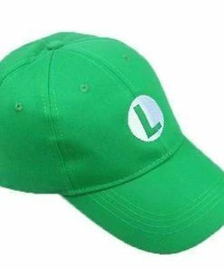 Unbranded Super Mario Bros Odyssey Luigi Baseball Cap Kids Mens Adjustable Hats