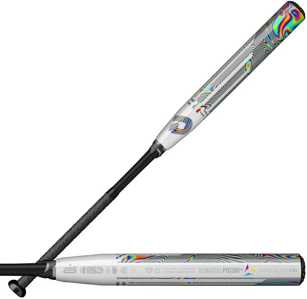 New DeMarini FP Prism+ Fastpitch Softball Bat 33/23 Multi-Colored 2 Piece