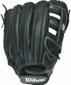 New Wilson Infield Glove Onyx Series A12RF15 11.75" Softball RHT Black/Blue