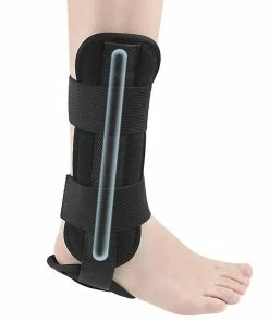 Unbranded Ankle Support Joint Protector Foot Sprain Protection Retainer Clip Corrector Black Ankle Brace