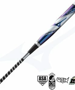 New Mizuno F20-Titanium Fastpitch Softball Bat Black/Blue