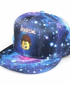 Unbranded Cartoon Roblox Hat Game Starry Flat Brim Baseball Cap 2_y