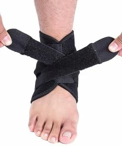 Frifoho Adjustable Ankle Brace Wrap Strap For Achilles Tendonitis Support