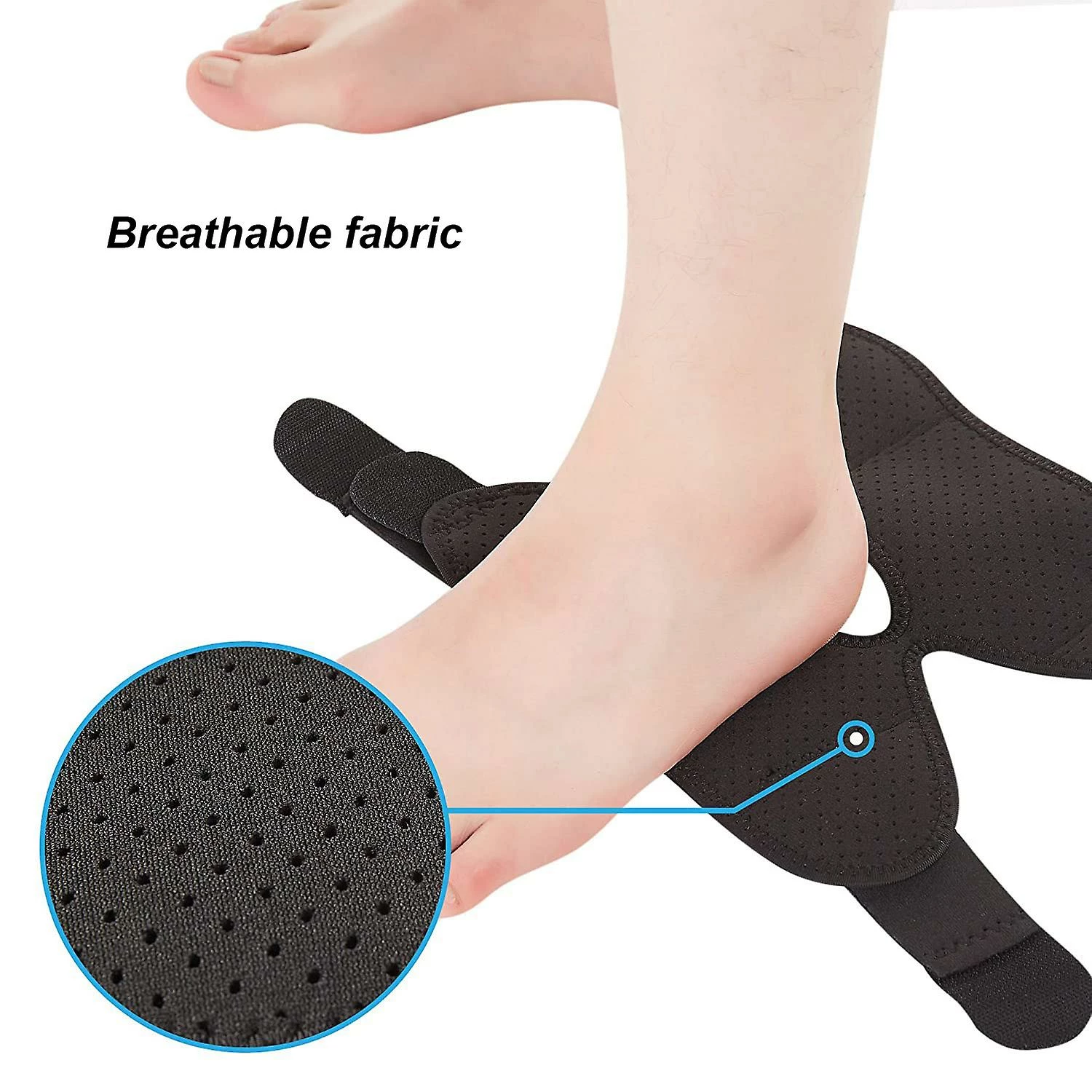 Frifoho Adjustable Ankle Brace Wrap Strap For Achilles Tendonitis Support - Image 3