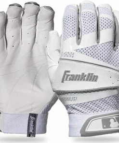 FRANKLIN SPORTS INC. New Franklin Sports Fastpitch Freeflex Series Softball Batting Gloves Large Wht