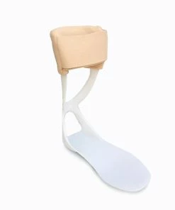 Unbranded Drop Foot Brace Low Arch Half Palm Design Ultra Thin Light Weight Ankle Foot Orthosis Correction Support,afo Splint(right Foot-large)