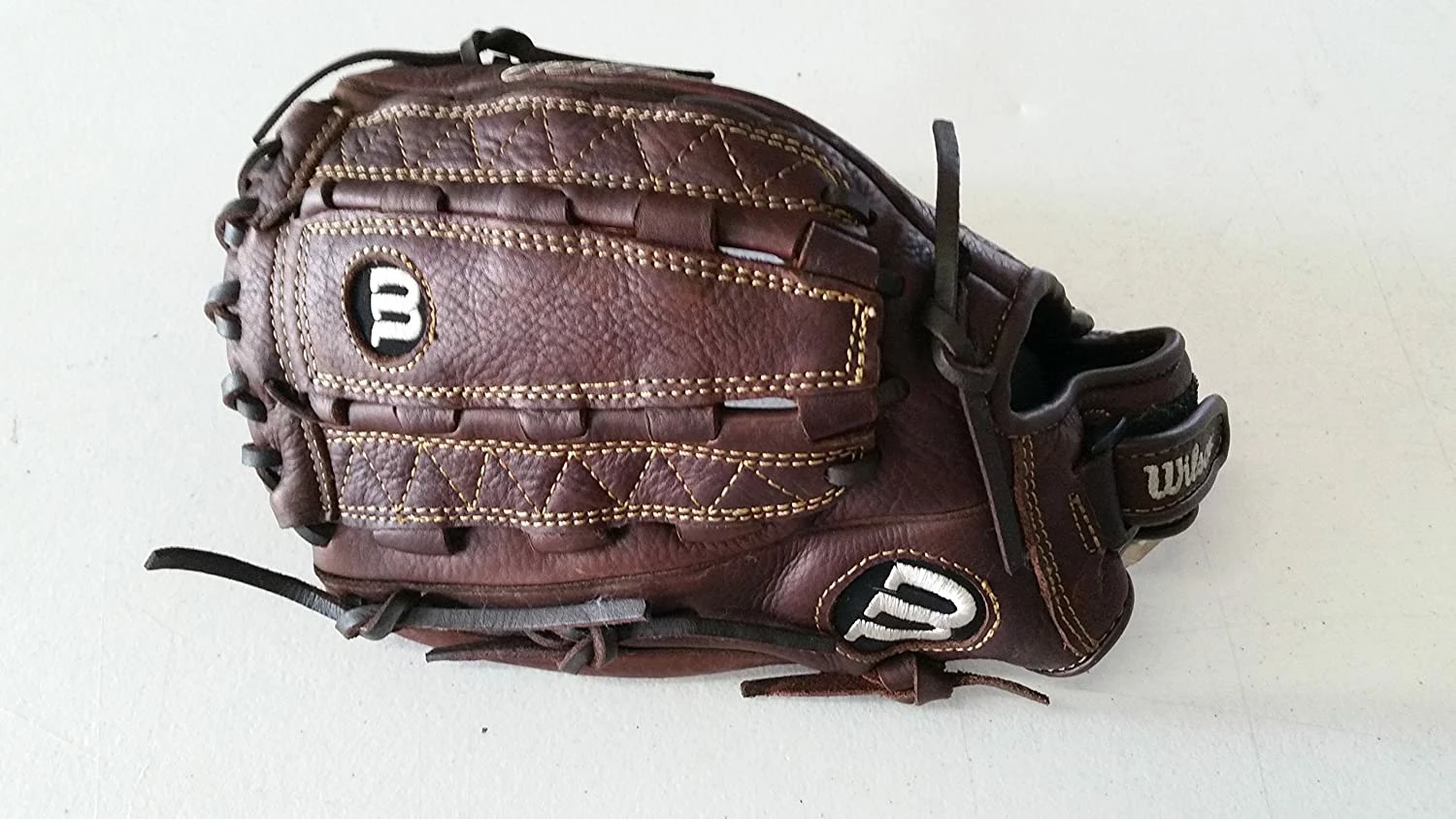 New Wilson A800 Glove FP125 12.5" Fastpitch Softball LHT Brown Soft Fit