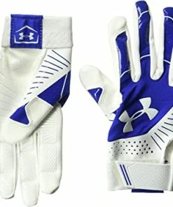 New Other Under Armour Women's Motive Softball Batting Gloves Blue/White