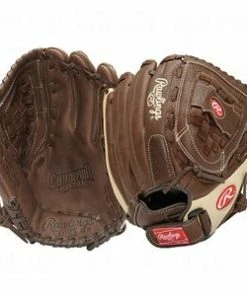 New Rawlings Fast Pitch Softball Glove Champion Series LHT 12.5" Brown LEFTY