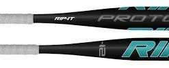 New Other Rip-It F1312 31/19 Air Black Fastpitch Softball Bat -12 Comp 2 1/4"
