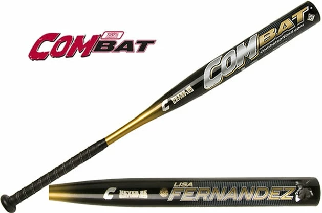 Combat® New Other Combat Lisa Fernandez LFFP1 30/20 Fastpitch Softball Bat Black/Gold