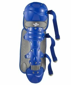 Adams® New Adams Trace Youth Female Knee Leg Guard 11" Royal Softball Catcher Pair